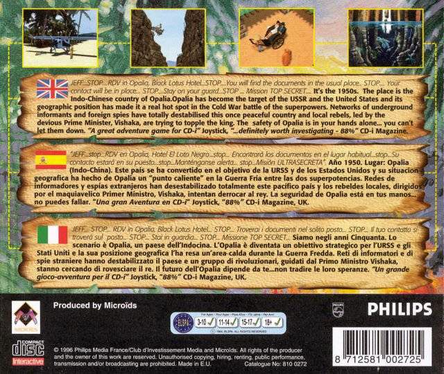 Secret Mission box art for CD-i